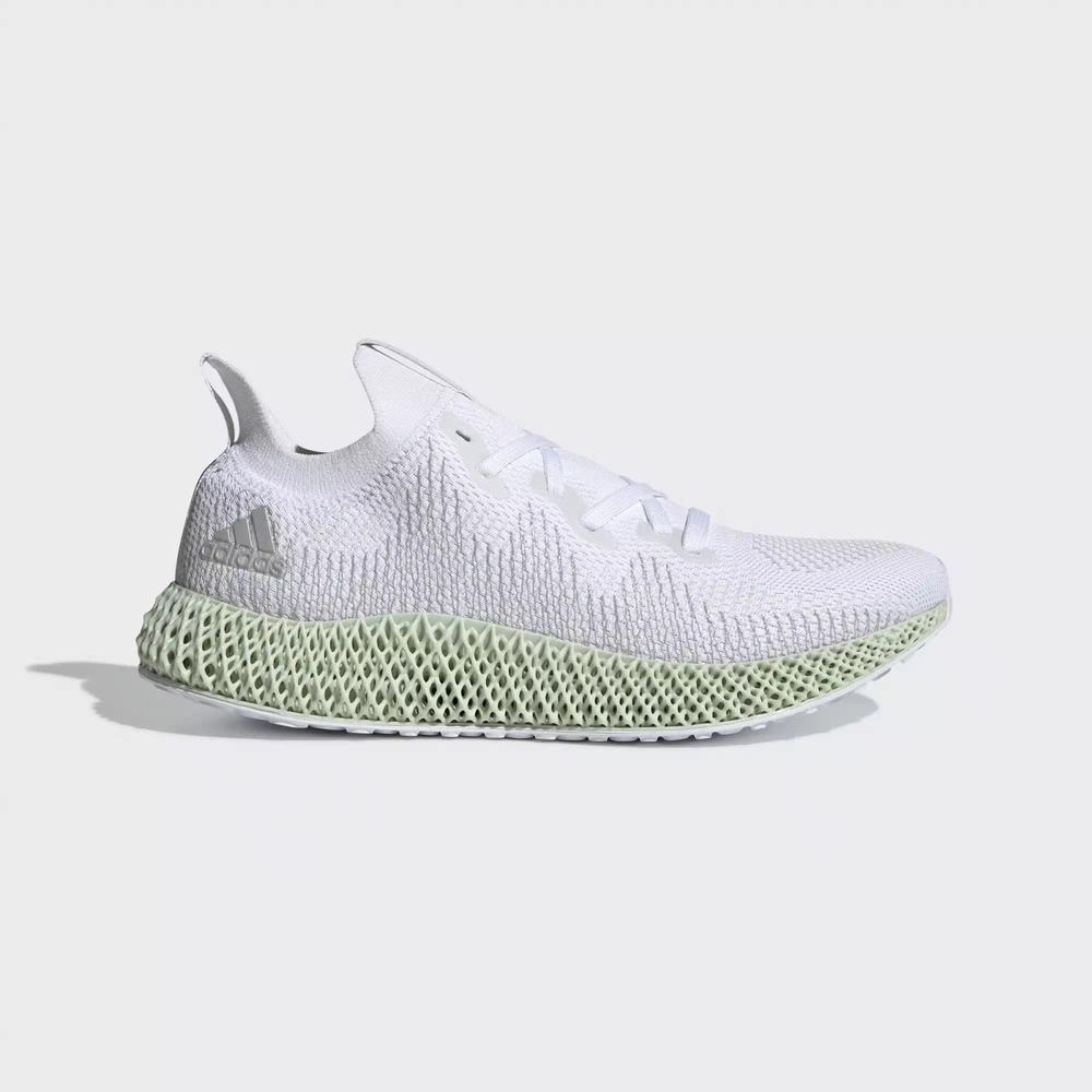 Adidas Alphaedge 4D Tenis Para Correr Blancos Para Hombre (MX-75324)